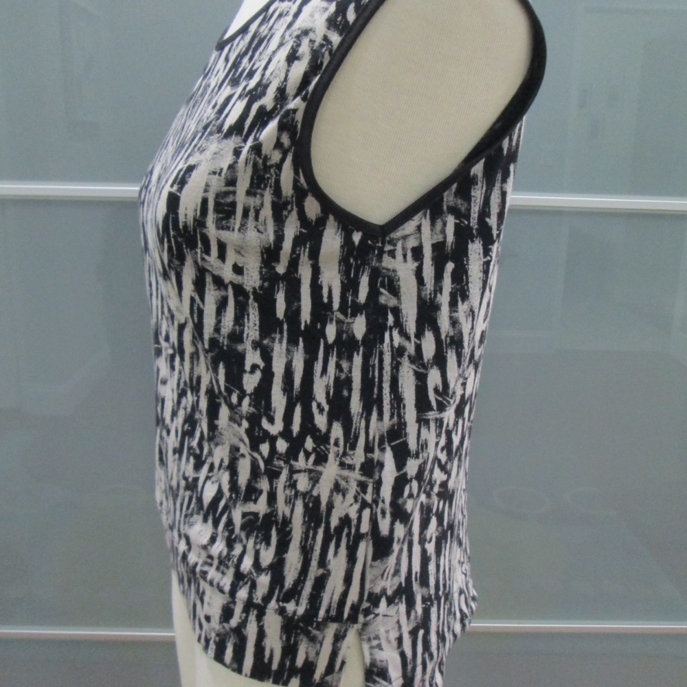 Sequin Embellished Abstract Pattern Blouse Top - image 2